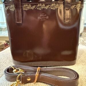 Vintage Clichè Paris handbag. With strap and dust bag